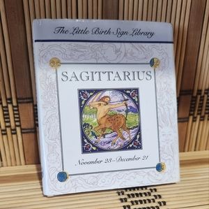 The little birth sign library, Sagittarius hardcover miniature book
